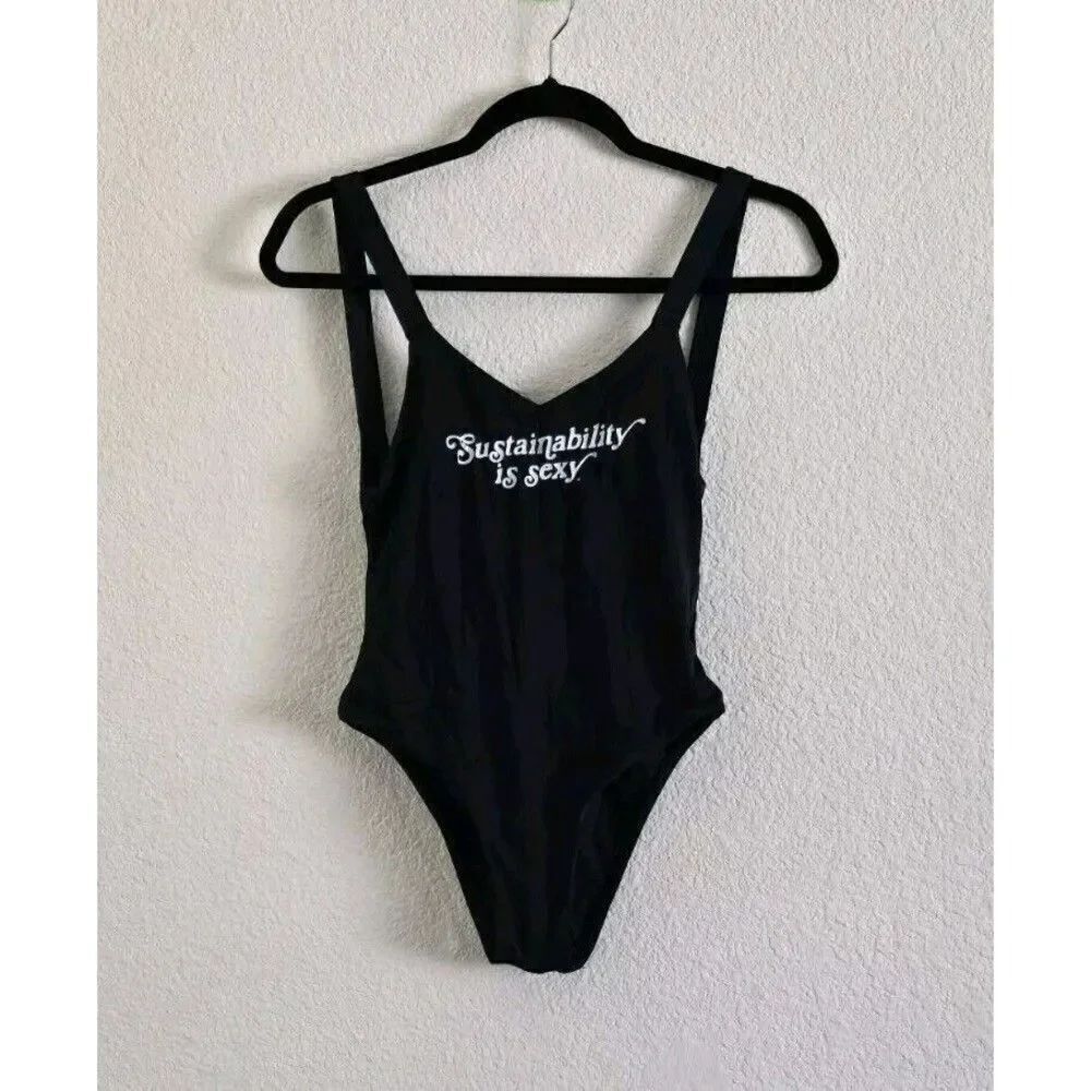 VITAMIN A Size 8 Swimsuit Made In Usa Ecolux Leah Sis One-piece  NEW with TAGS